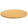 vidaXL Dessus de table &Oslash;30x1,5 cm bambou