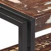vidaXL Table console 90x30x75 cm Bois de r&eacute;cup&eacute;ration massif