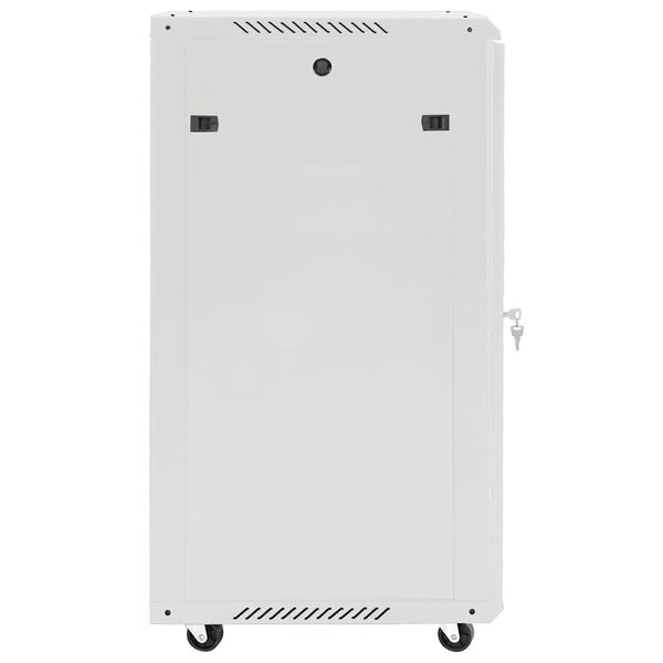 vidaXL Coffret de réseau avec pieds pivotants 15U 19" IP20 60x45x86 cm