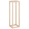 vidaXL Ensemble de supports pour plantes 3 pcs Bois de pin massif