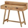 vidaXL Bureau 100x45x90 cm Bois de manguier brut solide