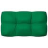 vidaXL Coussins de canap&eacute; palette lot de 7 Vert