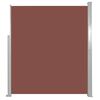 vidaXL Auvent latéral rétractable 120 x 300 cm Marron