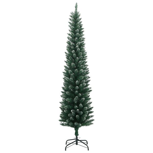 vidaXL Sapin de No&euml;l artificiel mince 300 LED 210 cm