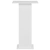vidaXL Table de bar Blanc 60x60x110 cm