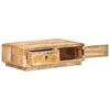 vidaXL Table basse 90x60x29 cm Bois de manguier brut