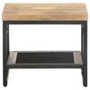 vidaXL Table d'appoint 40x40x35 cm Bois de manguier massif