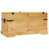 vidaXL Coffre de rangement Pin mexicain Gamme Corona 91x49,5x47 cm