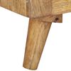 vidaXL Table de chevet 40x30x50 cm Bois de manguier massif