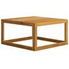 vidaXL Table basse 68x68x29 cm Bois d'acacia solide