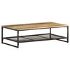 vidaXL Table basse 110x60x35 cm Bois de récupération massif