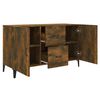 vidaXL Buffet ch&ecirc;ne fum&eacute; 100x36x60 cm bois d'ing&eacute;nierie