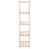 vidaXL &Eacute;tag&egrave;re de stockage 5 niveaux 80x38x170 cm Pin solide 250 kg