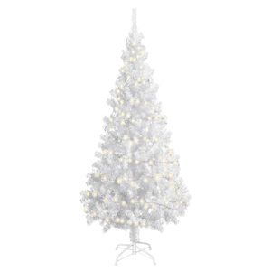 vidaXL Arbre de No&euml;l artificiel pr&eacute;-&eacute;clair&eacute;/support 180cm 620 branches