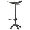 vidaXL Tabouret de bar Noir Fonte