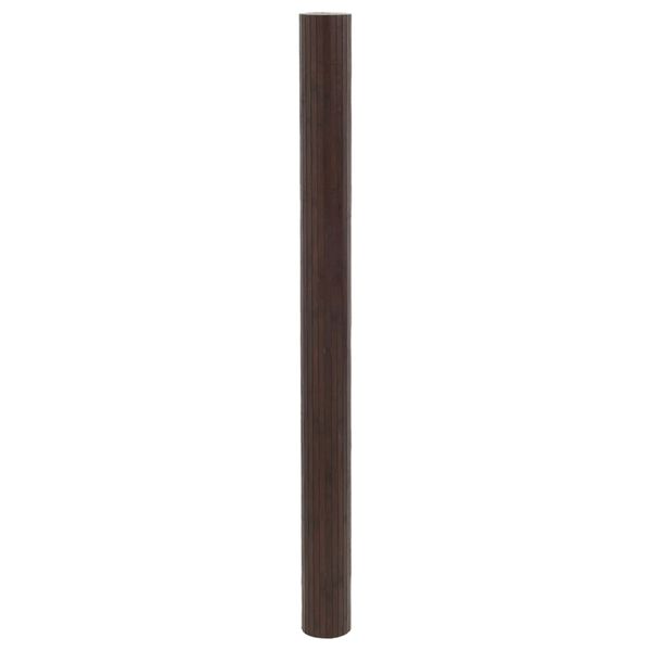 vidaXL Cloison de s&eacute;paration marron fonc&eacute; 165x400 cm bambou