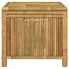 vidaXL Boîte de rangement de jardin 60x52x55 cm Bambou