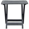 vidaXL Table pliable de jardin Anthracite 79x72x70 cm Plastique