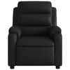 vidaXL Fauteuil de massage inclinable noir similicuir