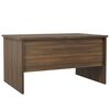 vidaXL Table basse Chêne marron 80x50x42,5 cm Bois d'ingénierie