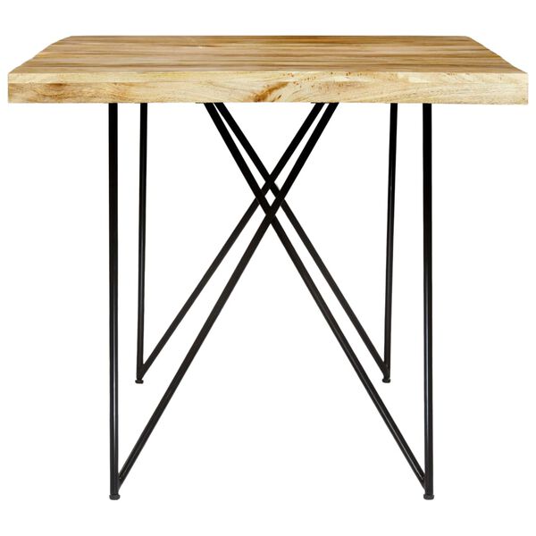 vidaXL Table à manger 180x90x76 cm Bois de manguier massif
