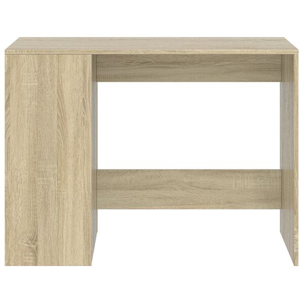 vidaXL Bureau ch&ecirc;ne sonoma 102x50x75 cm bois d'ing&eacute;nierie