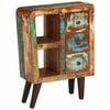 vidaXL Buffet 55x30x80 cm bois massif de r&eacute;cup&eacute;ration