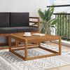vidaXL Sofa de milieu ext&eacute;rieur Bois d'Acacia Massif Naturel