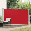 vidaXL Auvent lat&eacute;ral de patio 160x300 cm Rouge