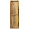 vidaXL Porte-manteau mural 2 pcs Bois de manguier massif 36x110x3 cm