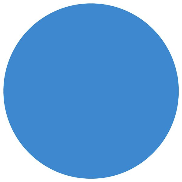 vidaXL Film solaire de piscine ronde PE 250 cm Bleu