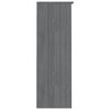 vidaXL Dessus de buffet HAMAR Gris fonc&eacute; 85x35x100 cm Bois de pin
