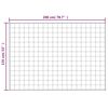 vidaXL Couverture lestée Crème clair 135x200 cm 6 kg Tissu