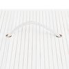 vidaXL Panier &agrave; linge avec 2 sections bambou blanc 72 L