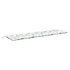 vidaXL Coussins de banc de jardin lot de 2 motif de feuilles tissu