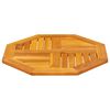 vidaXL Dessus de table 60x60x2 cm octogonal bois massif d'acacia