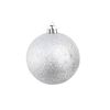vidaXL Ensemble de boules de No&euml;l 100 pcs 3/4/6 cm Argent&eacute;