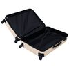 vidaXL Valise rigide Dor&eacute; ABS