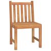 vidaXL Ensemble à manger de jardin 5pcs Bois de teck massif