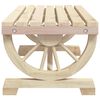 vidaXL Table basse de jardin 90x50x40 cm bois de sapin massif