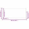 vidaXL Auvent lat&eacute;ral r&eacute;tractable de patio 220x500 cm Noir