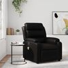 vidaXL Fauteuil de massage inclinable noir similicuir