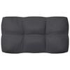 vidaXL Coussins de canap&eacute; palette lot de 7 Anthracite