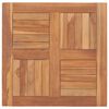 vidaXL Dessus de table Bois de teck solide 60x60x2,5 cm