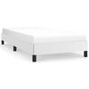 vidaXL Cadre de lit blanc 100x203 cm similicuir