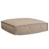 vidaXL Set de coussins de palette 2 pcs Taupe Tissu Oxford