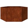 vidaXL Jardini&egrave;re Rouill&eacute; 90x90x45 cm Acier corten