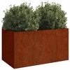 vidaXL Jardini&egrave;re 62x40x39 cm acier corten