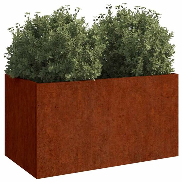 vidaXL Jardini&egrave;re 62x40x39 cm acier corten