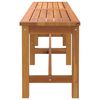 vidaXL Banc de jardin 150x35x45 cm bois massif d'acacia
